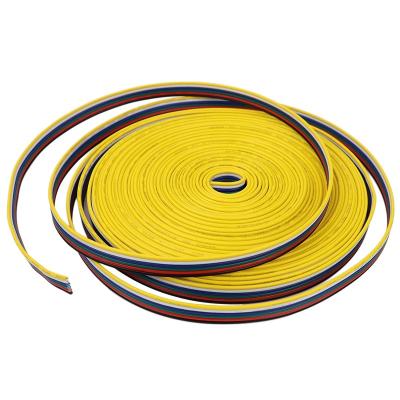 China Led Strip eSann RGBWW LED Strip 6Pin 100m Extension Cable For 22AWG 6 Color Support Wire RGB+CCT LED Ribbon Lamp Strip Lighting 10m Wire for sale