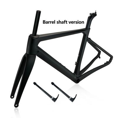 China Lightweight High Quality Carbon Frame Adult 700c Road Bicycle Chassis 46cm/48cm/50cm/52cm/54cm Bicycle Frame Road Bike for sale