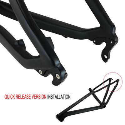 China High quality lightweight no decals TH-FM08 bike frame parts cycle carbon steel frame mountain bike mtb bicycle for sale