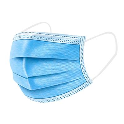 China CE Eco-Friendly Disposable Respirator Type Personal Protective Mask 3 Layers II Face Protector Non-Woven Fabric Face Mask for sale