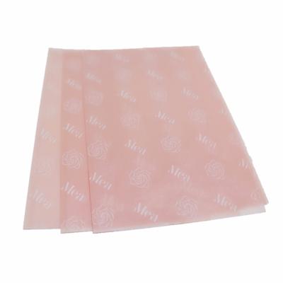 China Packaging Brand Names Stars Gold Logo China Paper Tissue Custom Pink for sale