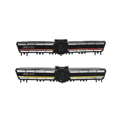 China Black ABS Color Car Front Bumper Facelift Grill For VW GOLF7 R400 Front Grill Mesh Design ABS Material Modified Replacement Parts for sale