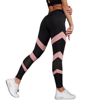 China NORMOV Ladies Breathable Gaiters Shape Mesh Patchwork Cavity High Waist Pump Gaiters Ankle Length Fitness Gaiters for sale