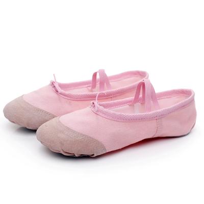 China XQM Girls Leather Ballet Dance Shoes Adult Yoga Dance Shoes Soft Unique Casual Comfortable Kids Dance Shoes for sale