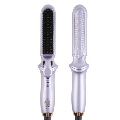 China PET+PPS Ceramic Hair Curlers Without Heat Hair Straightener And Curler 2 In 1 for sale