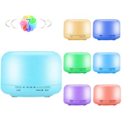 China Household Simple Design Round Air Humidifier Essential Oil Diffuser Aroma Humidifier for sale