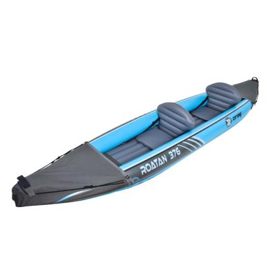 China New Design Blue PVC Zray 37328 2 Person Inflatable Plastic Racing Kayak With All Accessories for sale