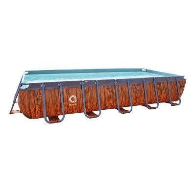 China 2020 Portable Large Family Swimming Pool Family Use Swimming Pool Rectangular Passaat Avenli Passaat Grain Swimming Pool 17824 for sale