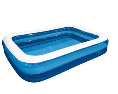 China 10291 Outdoor Water Fun Customized Baby Pool Inflatable Swimming Pool Large Capacity Outdoor Dag Swimming Pool For Kids for sale