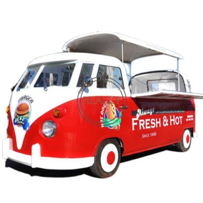 China Mobile Electric Vegetable Processing Plant OEM Food Cart Vintage Ice Cream Vending Truck For Sale USA Coffee Snack Vending Kiosk for sale