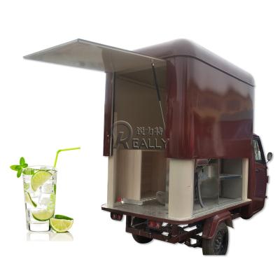 China Vegetable Processing Factory Promotion Customized Mobile Food Truck Electric Tricycle Ice Cream Vending Truck For Sale Europe Concession Catering Car With Kitchen for sale