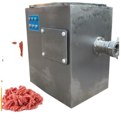 China High efficiency OEM large capacity 500kg/h premium quality chopper industrial frozen meat grinder machine, meat cutting mixer process mach for sale