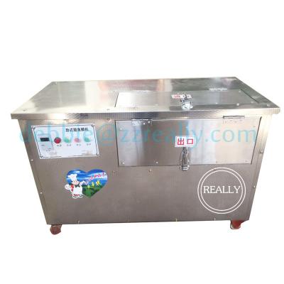 China Stainless steel 2022 automatic fish measuring machine fish stripping machines fish scale peeling machine for sale