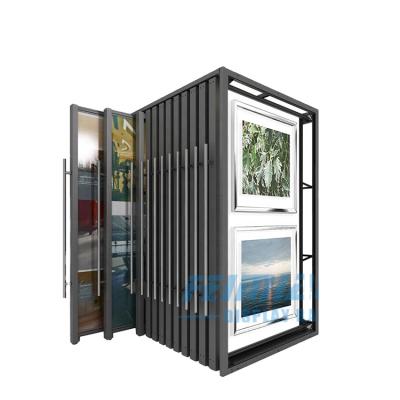 China Modern Factory Durable Push-pull Out Decoration Oil Artwork Canvas With Sliding Rack Hanging Painting Display Rack for sale