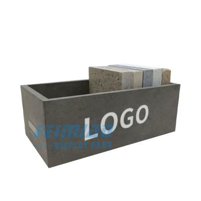 China Durable Granite Tile Factory Quartz Stone Ceramic Tile Showcase Product Wooden Sample Box for sale