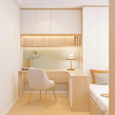 China Storage Customized Cream Light Modern Style New Japanese Tatami Bed Bedroom Closet Furniture for sale