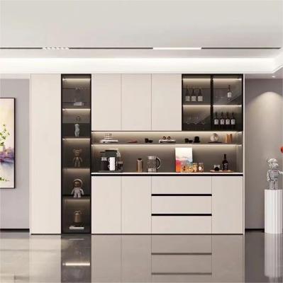 China Modern Customized Customized Restaurant Apartment Sideboards Set Storage Cabinet Luxury Dining Room Furniture for sale