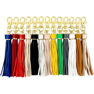 China FDSSN Have RTS 10000 Styles Designs Keychains PU Leather Tassel With Lobster Swivel Key Chain For Handbag Phone Car Key Jewelry Volume Sets Tassels For Key Chain decorations for sale