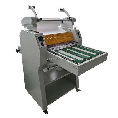 China high quality roll to roll photo paper machine roll press laminating machine A3 full automatic laminating machine for sale