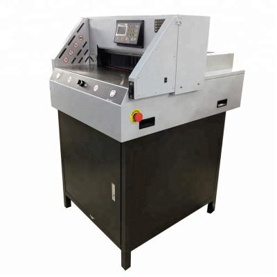 China E460R heavy duty electric guillotine paper cutter machine for sale 460mm for sale