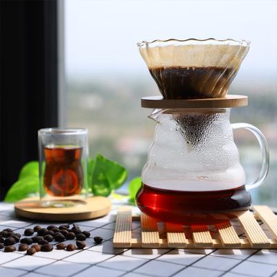 China Handcrafted Borosilicate Glass Coffee Maker Glass Jar Coffee Maker Viable Water Viable Arabic Pot for sale