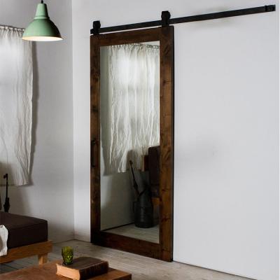 China Modern Cheap Wooden Bedroom Wardrobe Interior Security Sliding Mirror Closet Doors for sale