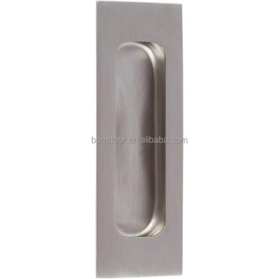 China Door Household Decoration Steel Finger Pull Concealed Sliding Recessed Flush Barn Door Handles for sale