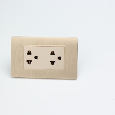 China 118 eco-friendly type American standard plug US standard export wall socket export to South America for sale