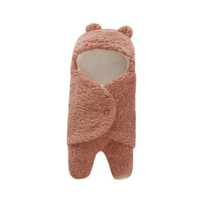 China Antibacterial Plush Baby Split-Legged Winter Big Expectation Sleeping Baby Plus Velvet Covering Stroller Sleeping Bag for sale