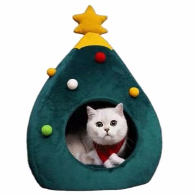 China High Hope Christmas Decorations New Breathable Colorful Warm Cat Bed Puppy Bed Customized Pet Products for sale