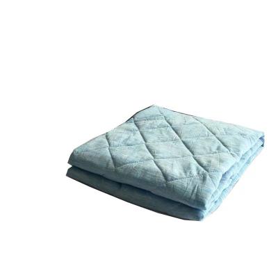 China (Feather+pipe) single bed double function cool and soft mattress protector for sale