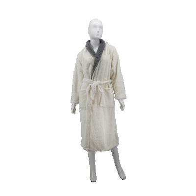 China Long High Expectancy Mens Womens Polyester Fleece Sleepwear QUICK DRY Comfortable Bathrobe Nightgowns Long Bathrobe for sale