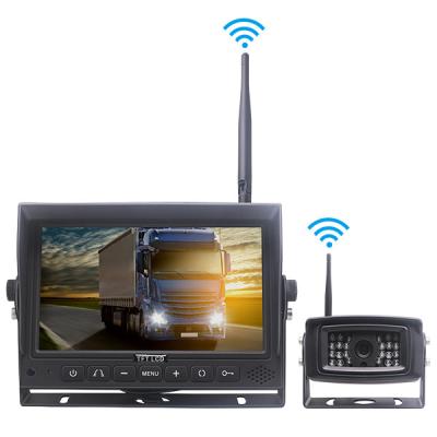 China Wireless Rear View Assist 7Inch HD 1080P 2.4G Digital Video Security System for sale