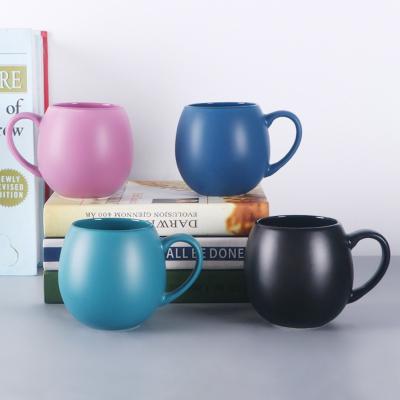 China Factory New Design Stoneware Tea Cup Viable Round Colorful Tea Set Ceramic Coffee Mug Teapot Kettle for sale