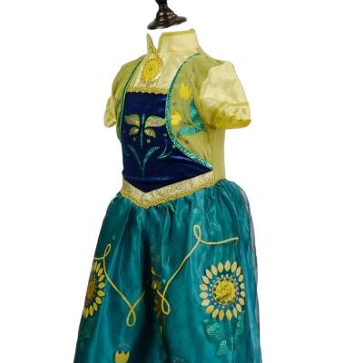 China Carnival party costume a carnival jewelry kids girls princess children costume high quality costume set for sale