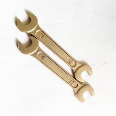 China Anti Spark Fix Hand Tools 12*13 Mm Wrench Non-Sparking Wrench For Oil And Gas Industry for sale