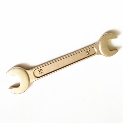 China Non-Sparking Non Sparking Tools 14x15 Mm Fix Wrench For Oil And Gas Industry for sale