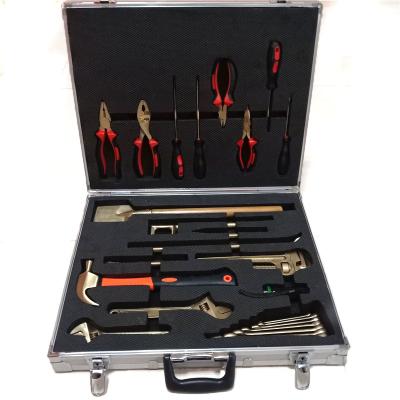 China Non-sparking DIY Tool Kit Aluminum Bronze Alloy Non Sparking DIY Tool Kit 25pcs for Diesel Fuel for sale