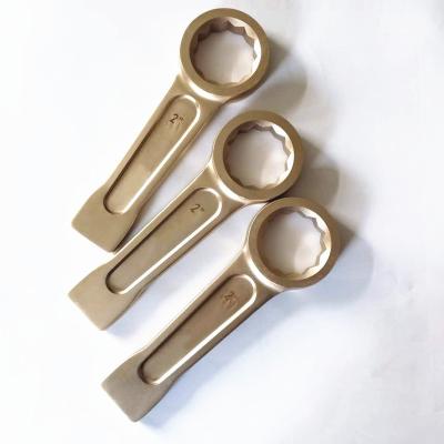 China Tighten or Loosen Bolts and Nuts 50mm Box End Striking Wrench for Oil and Gas for sale