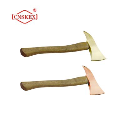 China Beyllium copper and aluminum hand tools beryllium copper bronze fireman aluminum bronze explosion-proof ax for sale