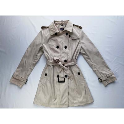 China 2021 breathable new double breasted Korean trench coat for women thin best-selling outcoat for sale