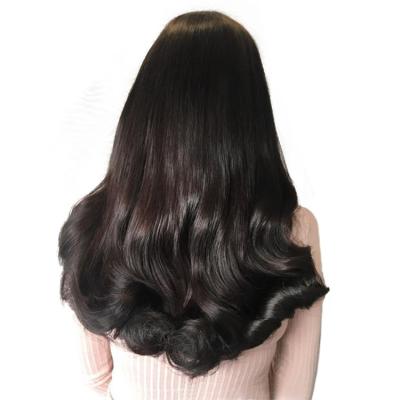 China Free Sample Cheap Sellers Silky Straight Cheap Sellers Real Brazilian Black Virgin Hand Tied Remy Human Hair Weft Extension for sale