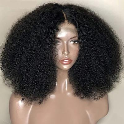 China Fuxin Natural Marley 4c Curly Wigs Short Curly Weave Hair Afro Wigs Afro Wave Wigs for sale