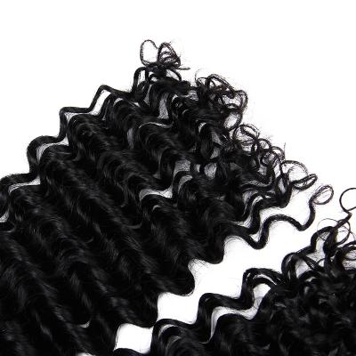 China Deep Wave Hair Weave Bundles For Full Head Wig Making for sale