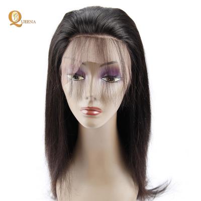 China Remy Cambodian Hair Human Hair Wig Cap Water Wave Wig 360 Long 22 Frontal Transparent Cheap Silky Straight Big Lace Up French Lace for sale