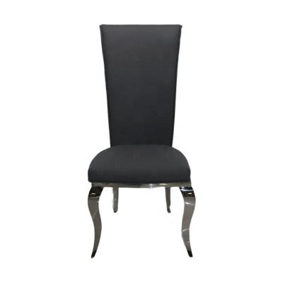 China Restaurant Chair Nordic Velvet Cooling Dining Chairs Modern Dining Furniture Stainless Steel Chairs for sale