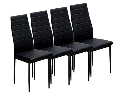 China K/D modern nodic stylish leather dining chairs for sale