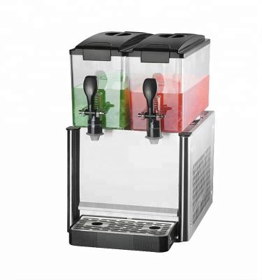 China Cooling 12L 2 Bowls Fruit Machine Commercial Juice Dispenser for sale