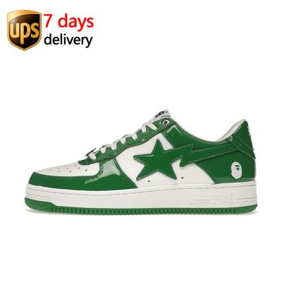 China Wholesale EVA 001FWH701001_GRN_A Bapesta Shoes Mens Basketball Sneakers Good Quality Bape Shoe for sale