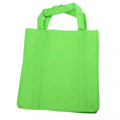 China Eco - Friendly Reusable Bags Washable Nonwoven Shopping Bag Large Totes With Reinforced Handle for sale